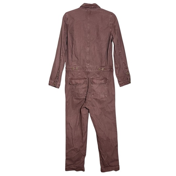 Madewell Signature Coverall Utility Jumpsuit Dried Rosebud — Small - Picture 9 of 12